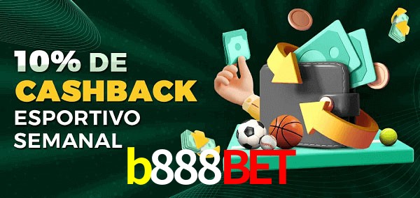10% de bônus de cashback na b888bet
